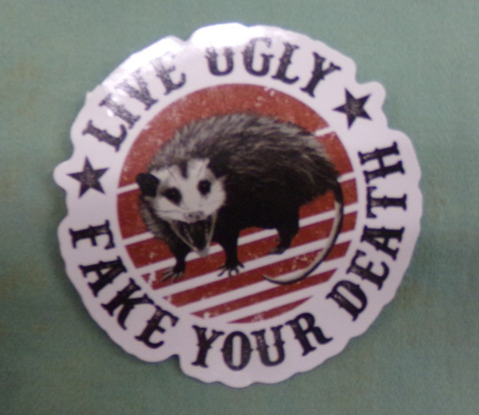 Lot of 52 Assorted Funny, Cute Possum Stickers ~ NEW ~ Decals