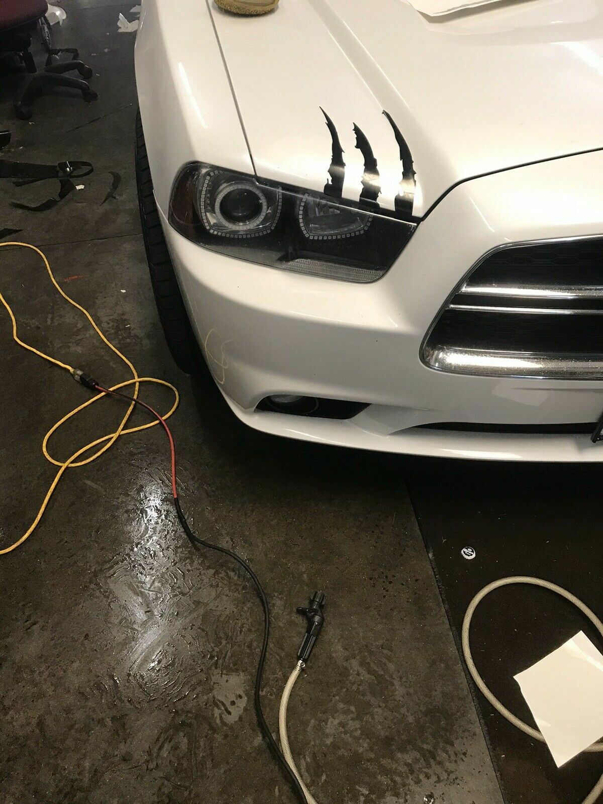 Claw Scratch Mark Decal Various Colors