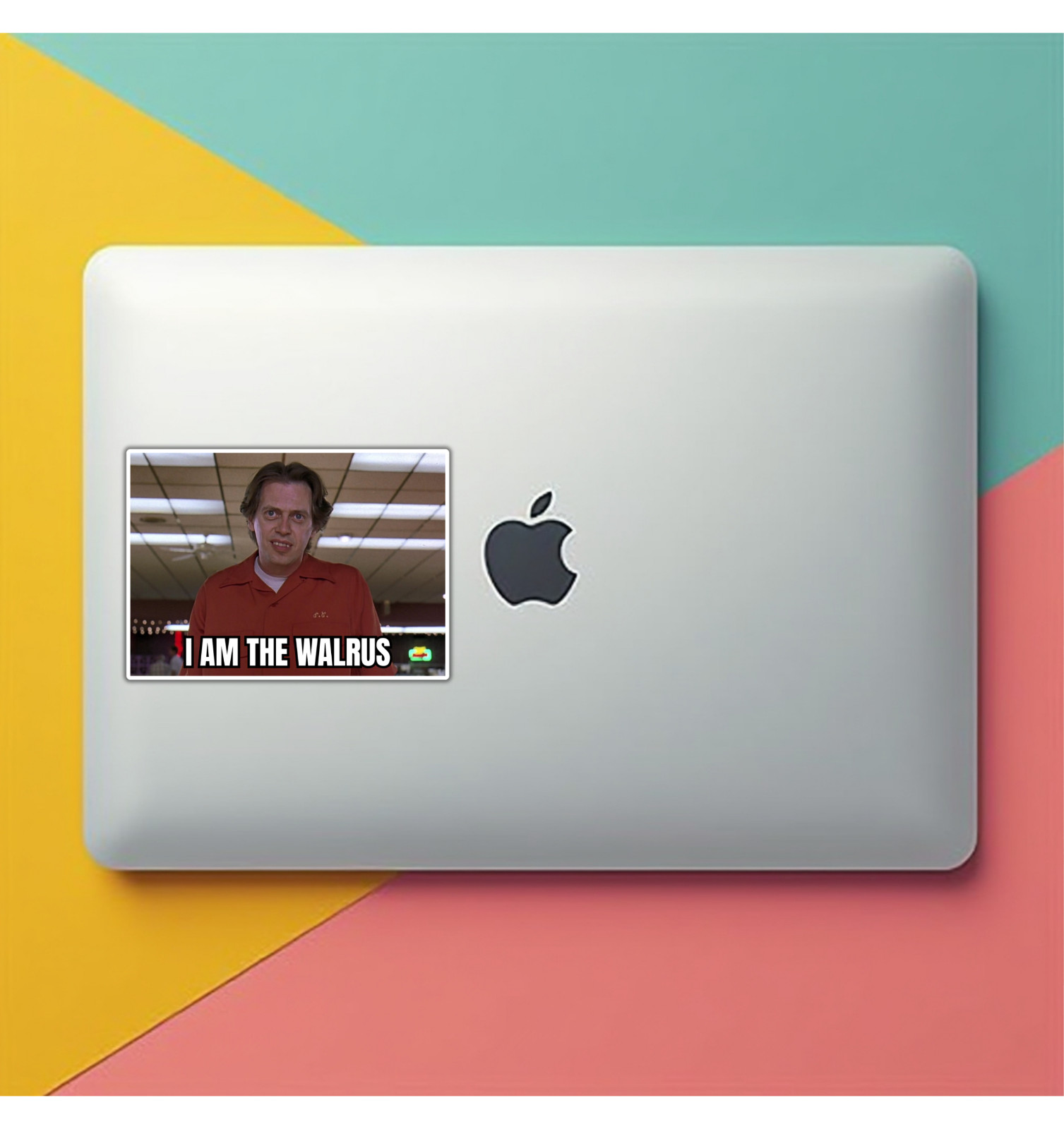 Big Lebowski I am the Walrus Fridge Magnet or Laptop Sticker
