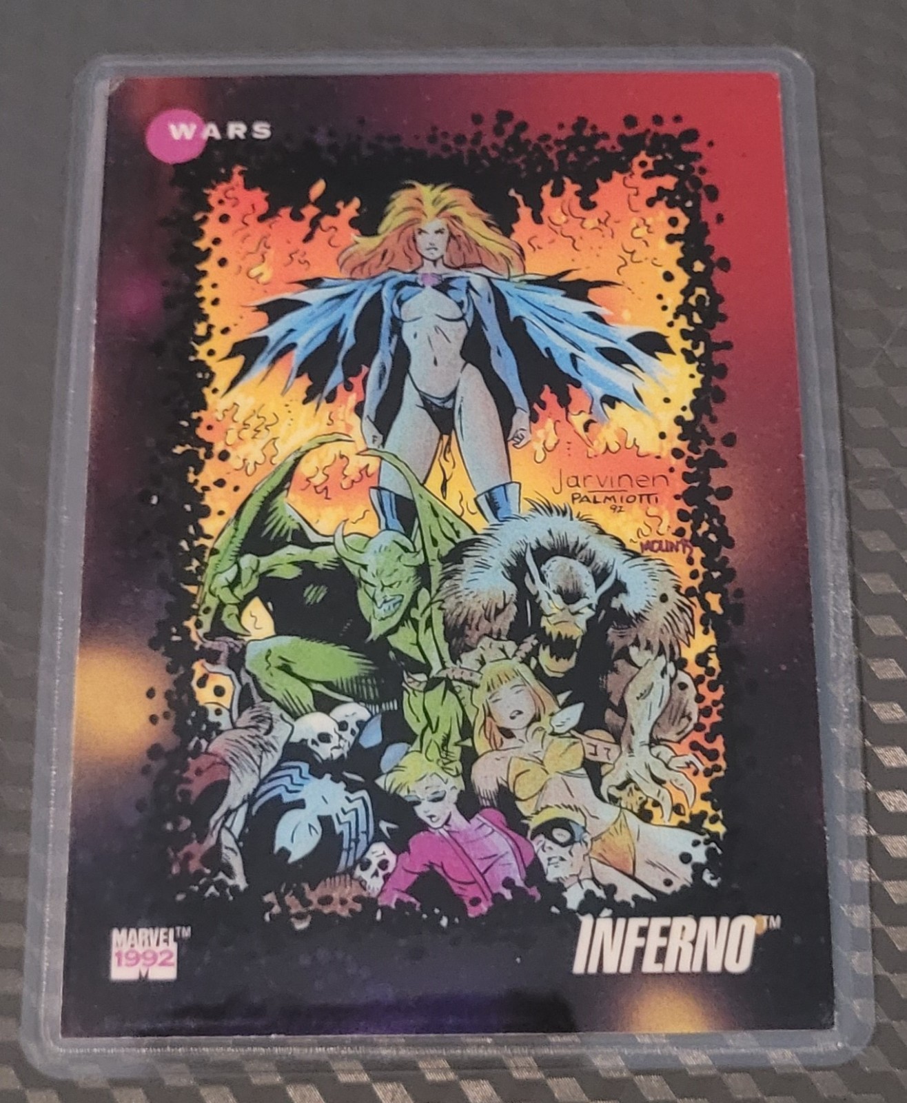 1990's Marvel Universe WARS Fridge/Locker/Cabinet Laminated Magnet Comic books