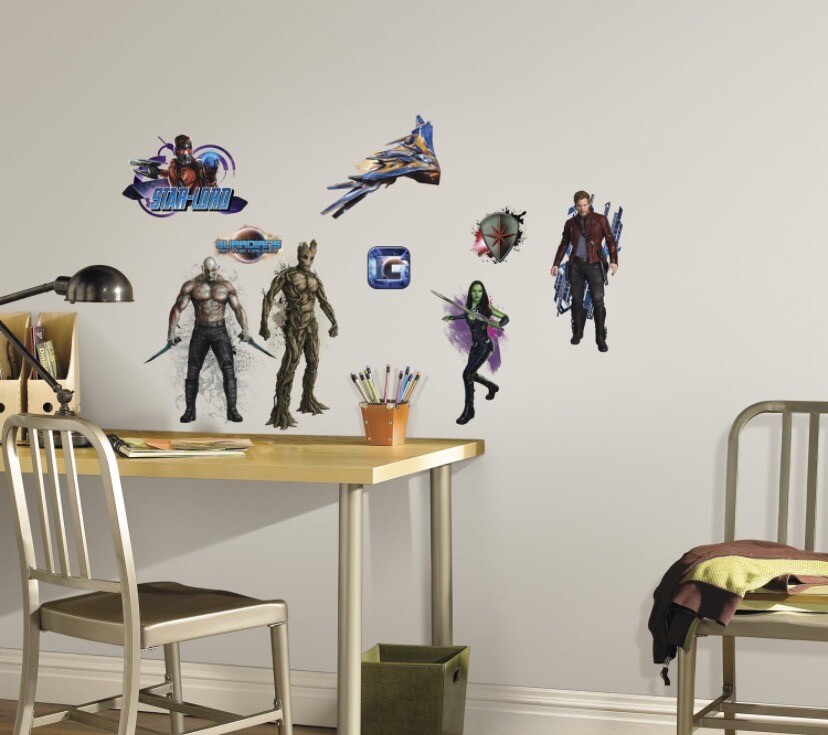 Marvel Guardians of the Galaxy Peel and Stick 18 Wall Decals RoomMates