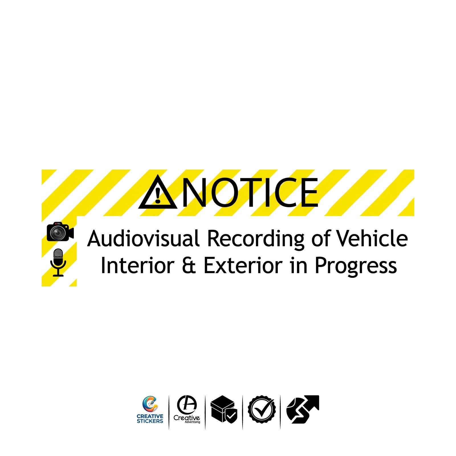 Notice Ride-share Drivers And Riders 6 Inches X 2.5 Inches Sticker Free Shipping