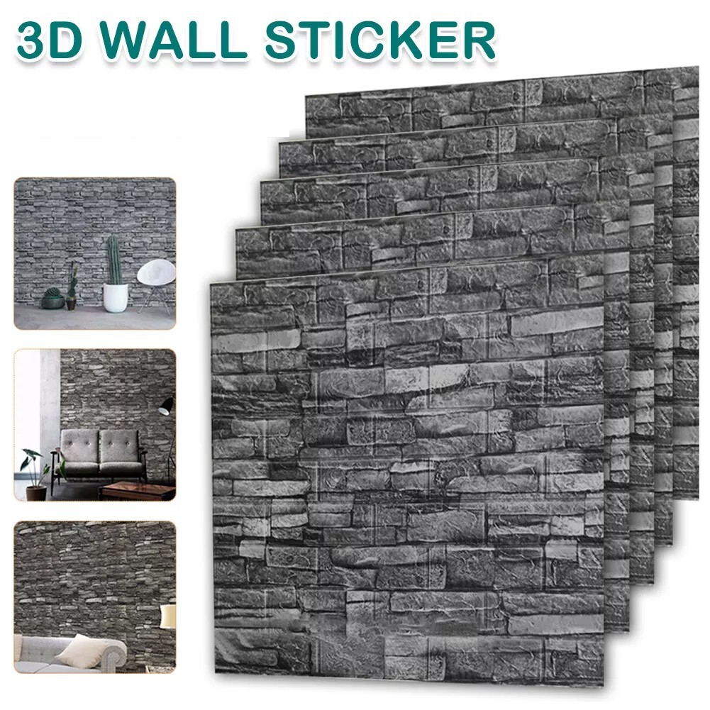 Protect Your Walls with Soft Foam Panel 3D Brick for TILE Design (20 Pieces)