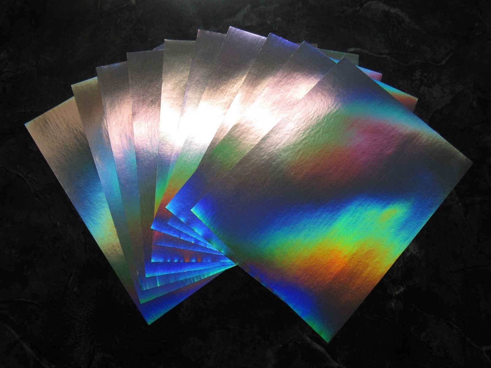 10 Pack Blank EGG-SHELL Sticker Sheet 6"x8" Page HOLO Graffiti Art Street Jumbo