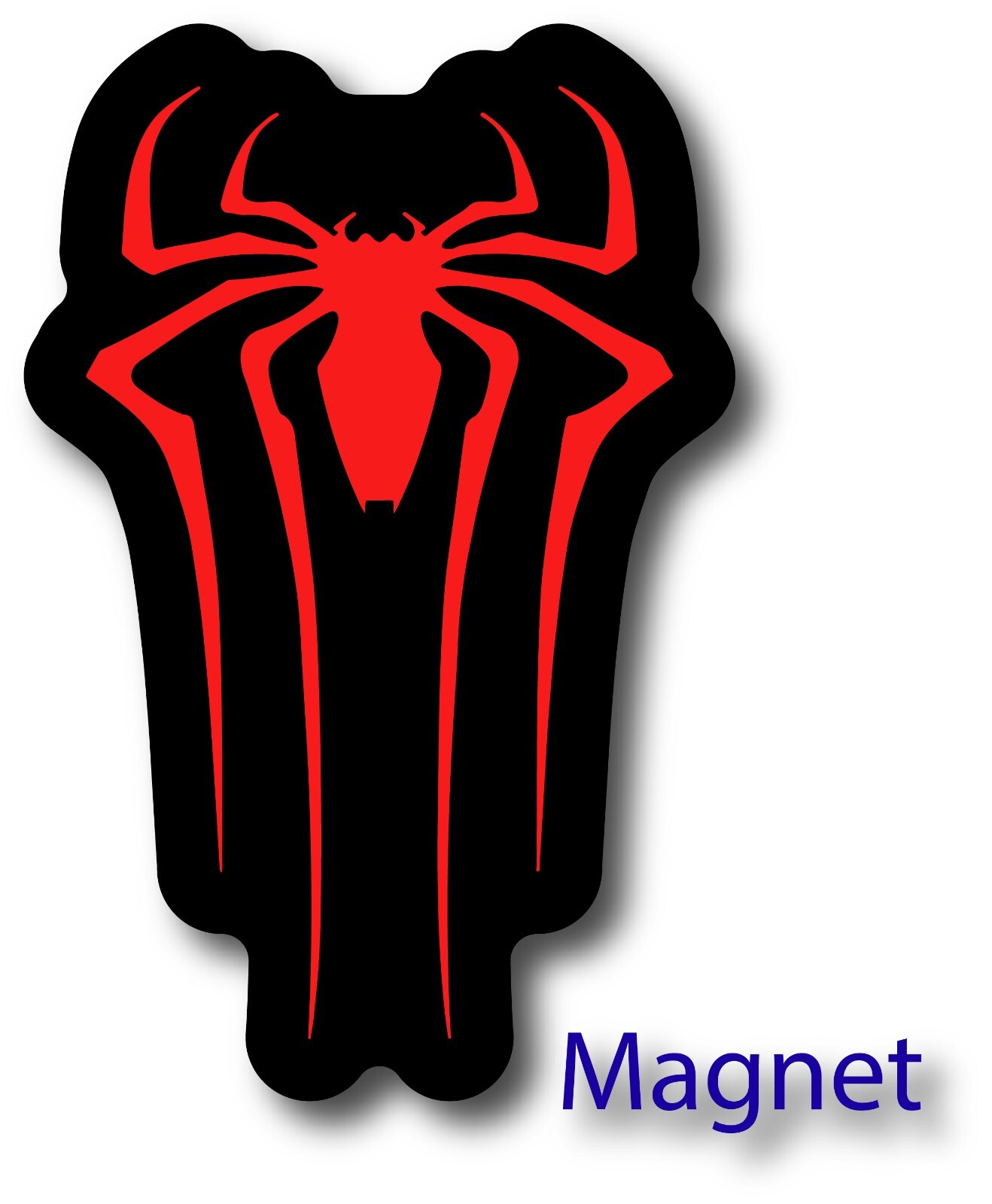 Magnet Spider Man LOGO Decal Die cut Colored Car Track Fridge