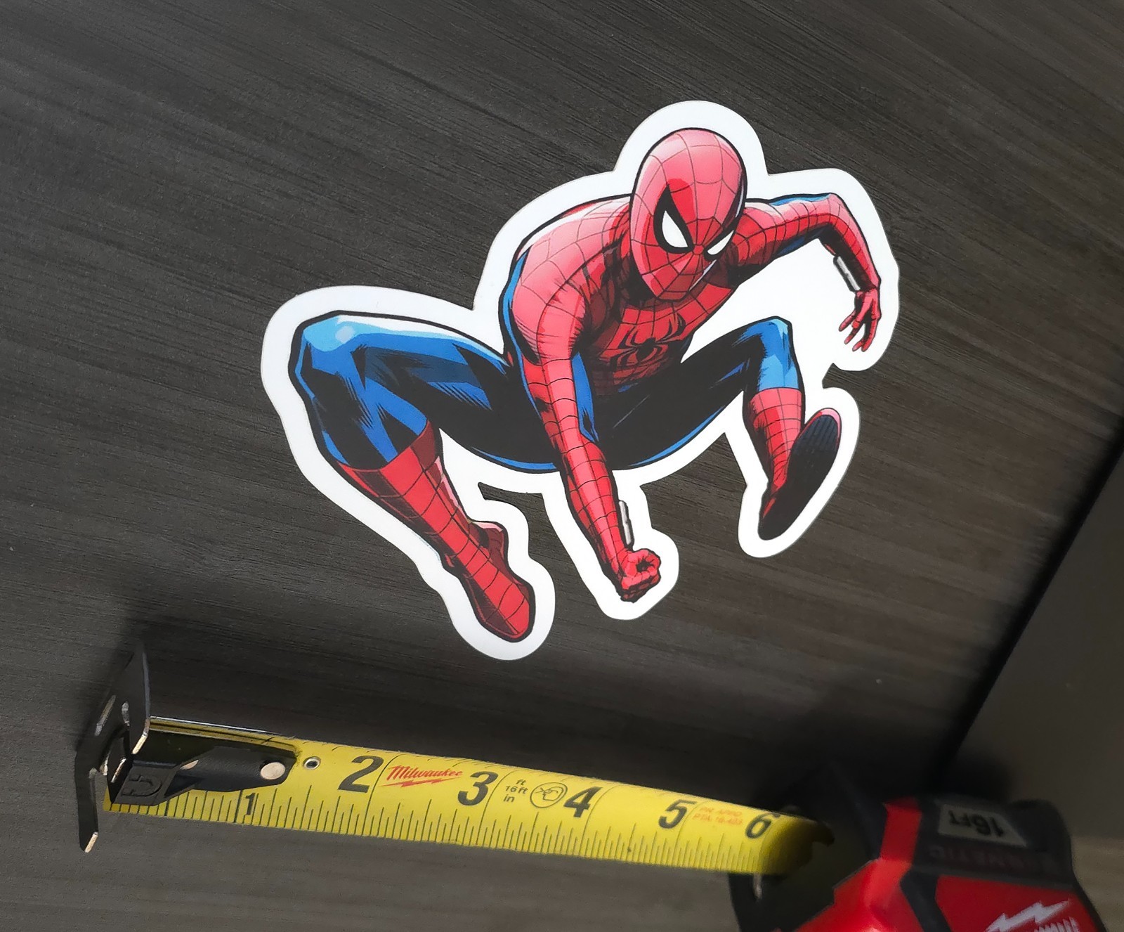 Build-A-Sticker — Spider-Man Brand New Day Poster | Fan Art Die-Cut Set
