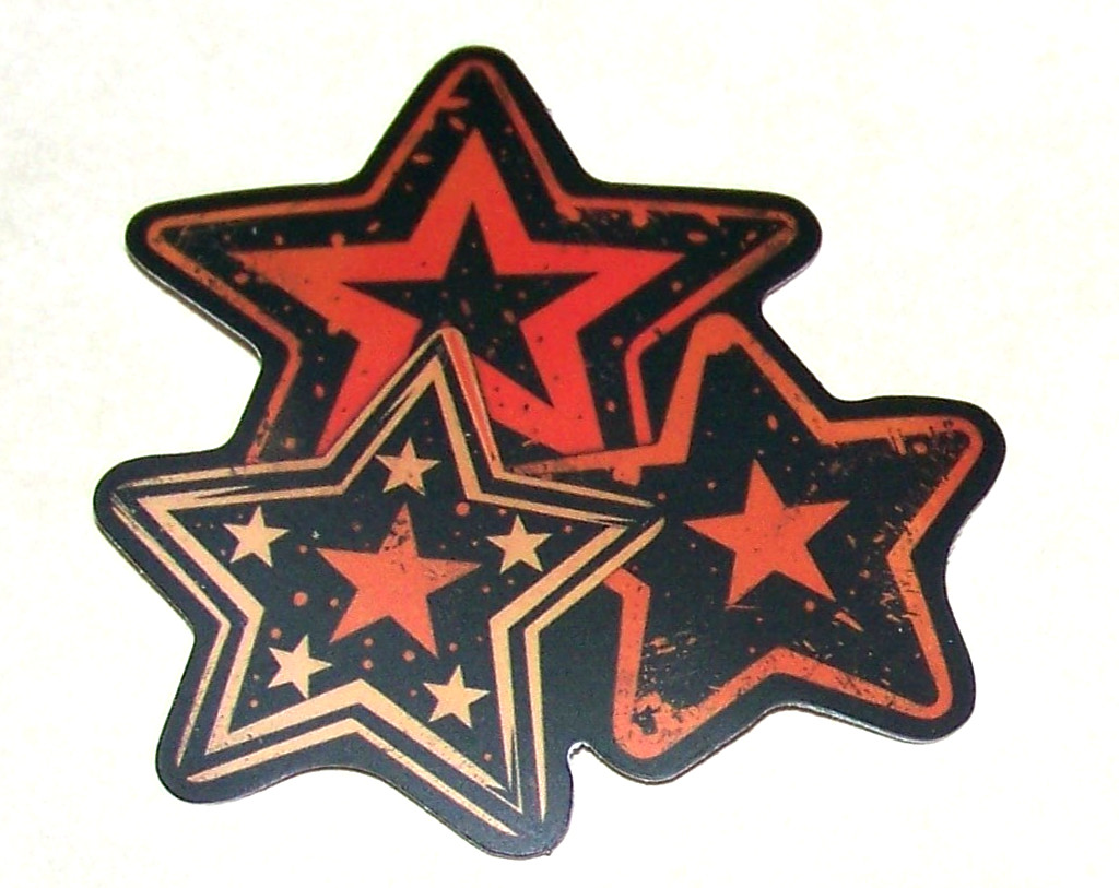 HALLOWEEN Themed Die Cut Sticker Decal All Hallows Eve Holiday – Autumn Stars