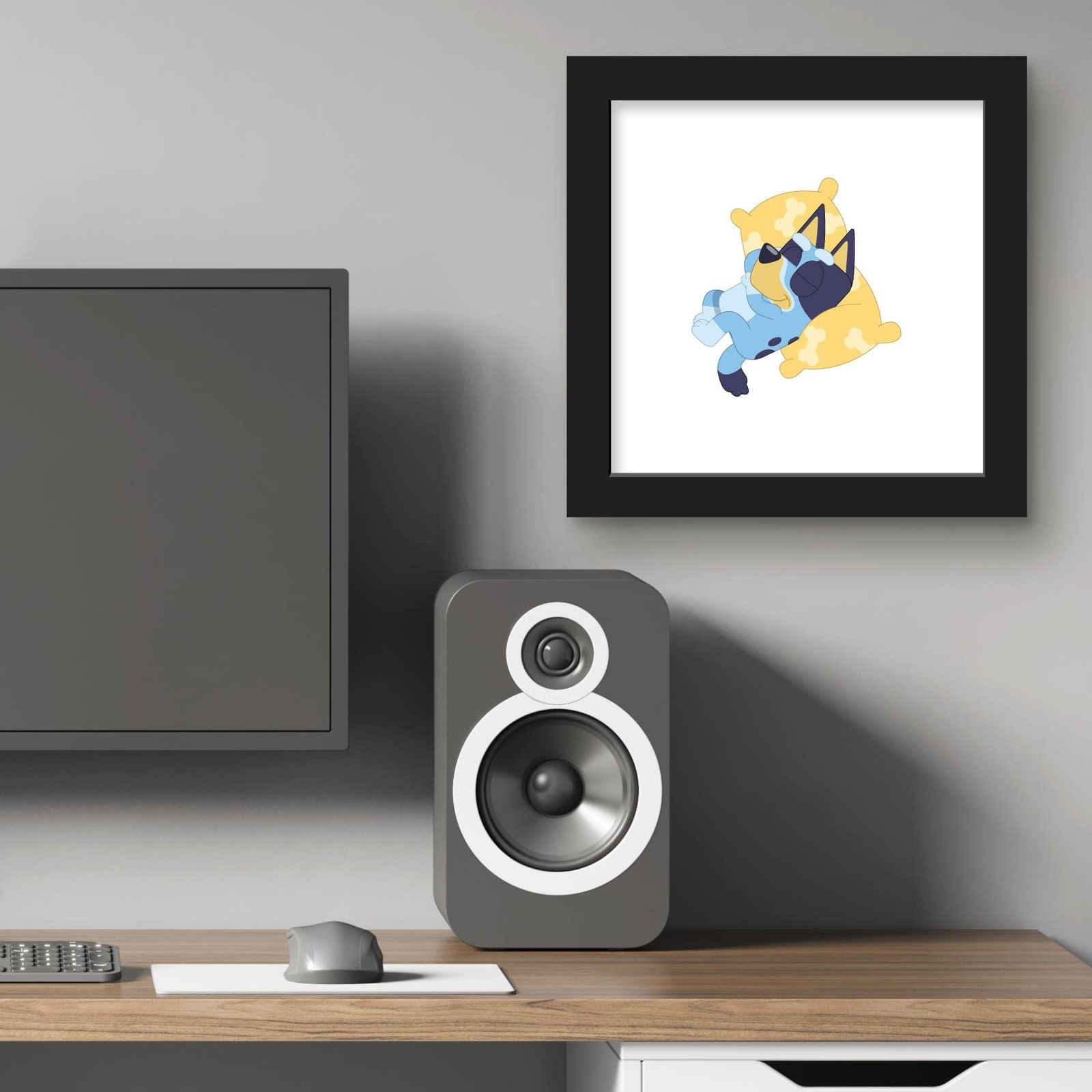 Trends International Gallery Pops Bluey – Sweet Dreams Wall Art Wall Poster, …