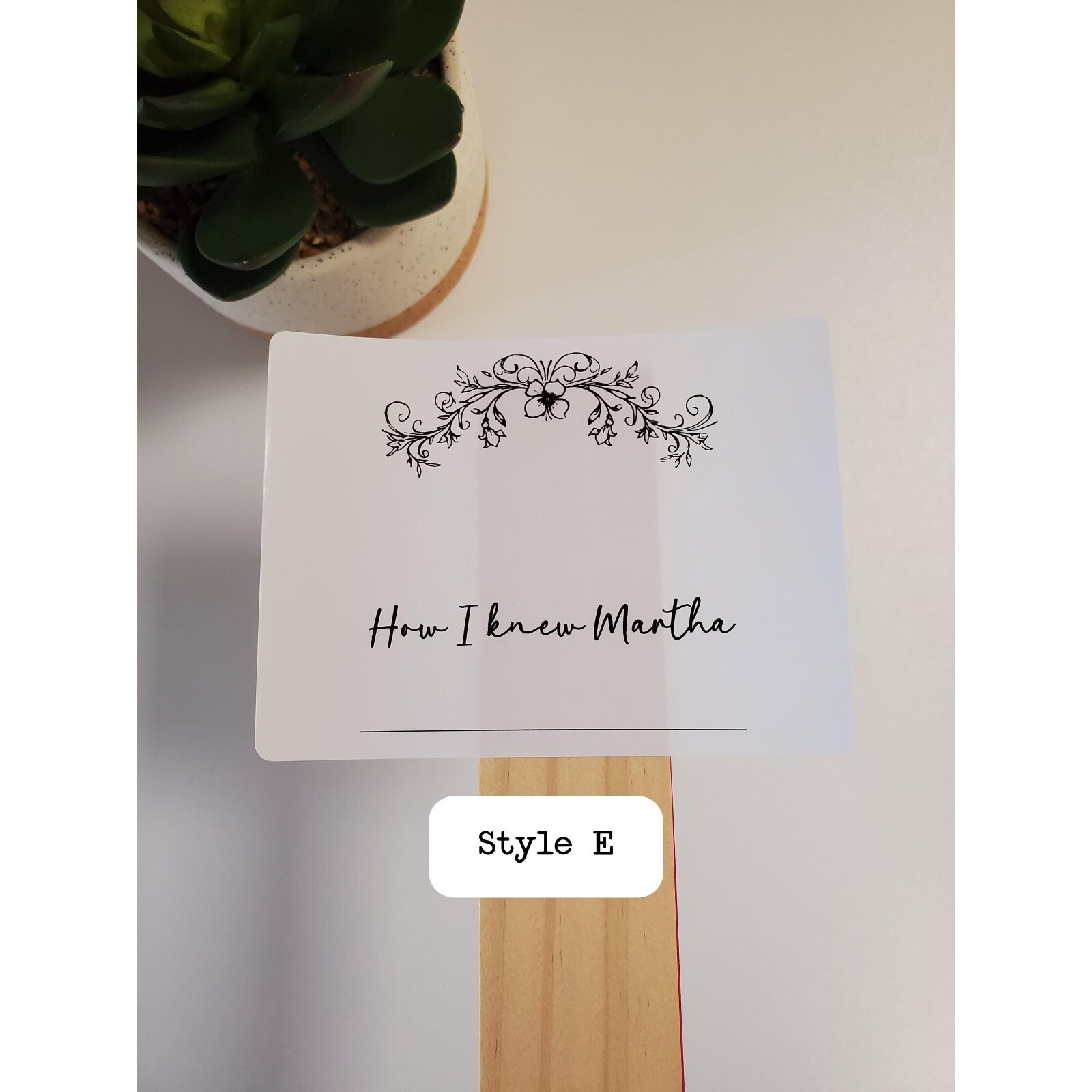 Custom Memorial Name Tag Stickers | Celebration Of Life | 4" x 3" Glossy Labels