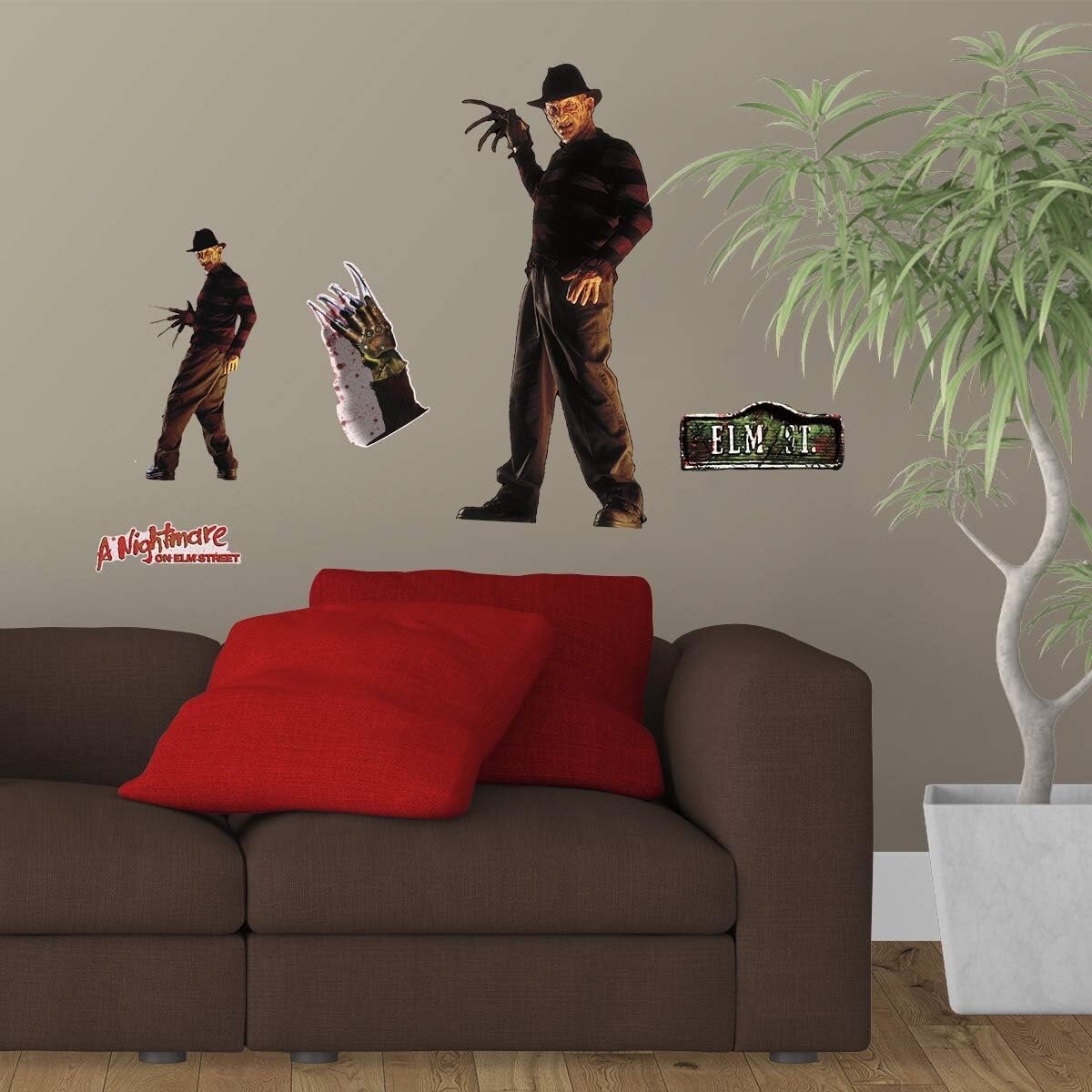 Trends International Full Color Wall Decal A Nightmare on Elm Street – Large