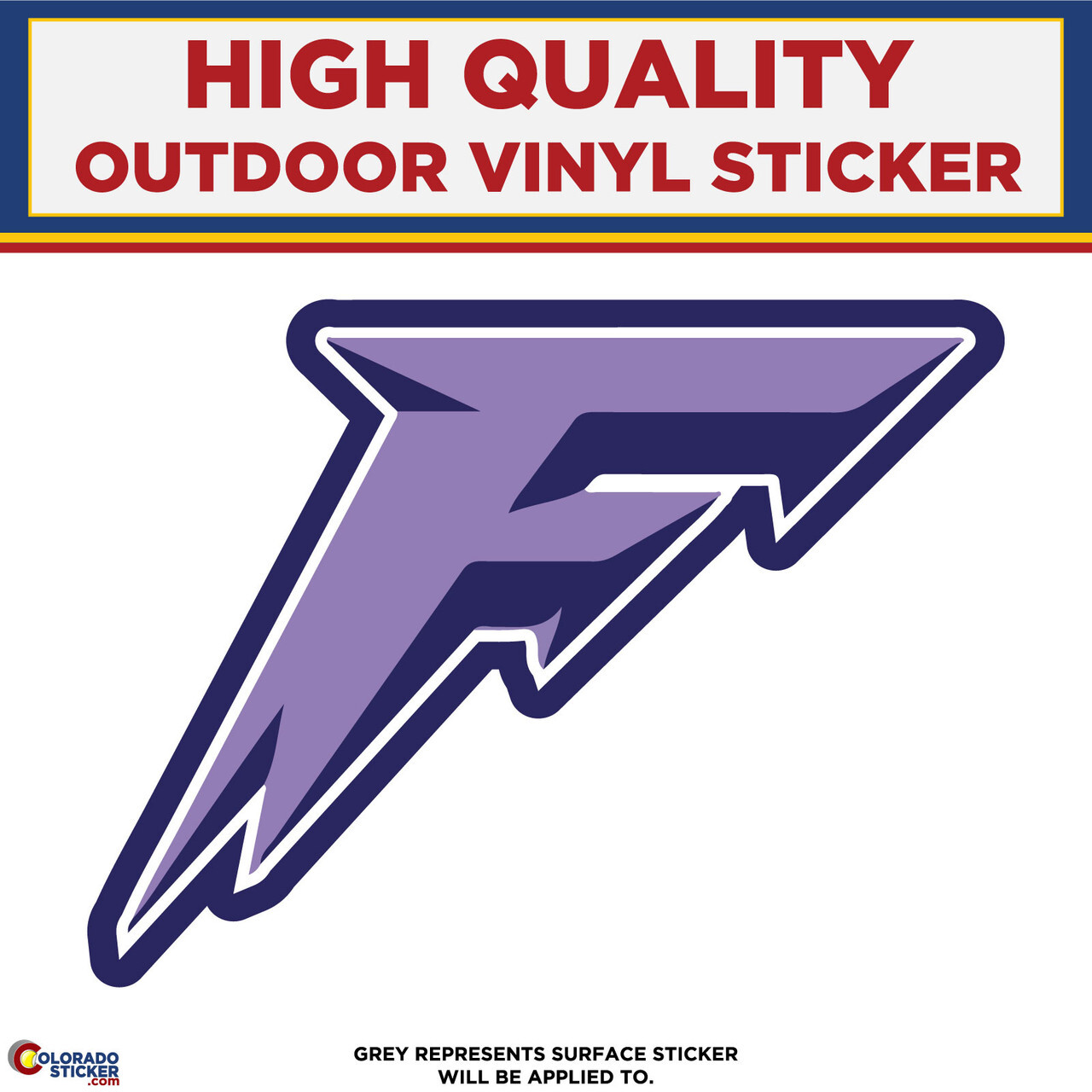 Minnesota Frost Logo, High Quality Vinyl Stickers