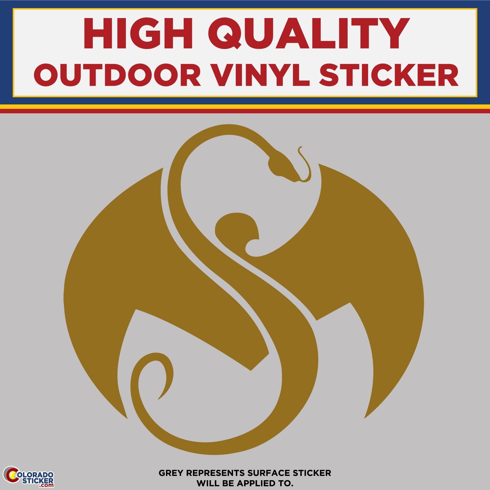 Strange Music Snake & Bat , High Quality Die Cut Vinyl Sticker Decal