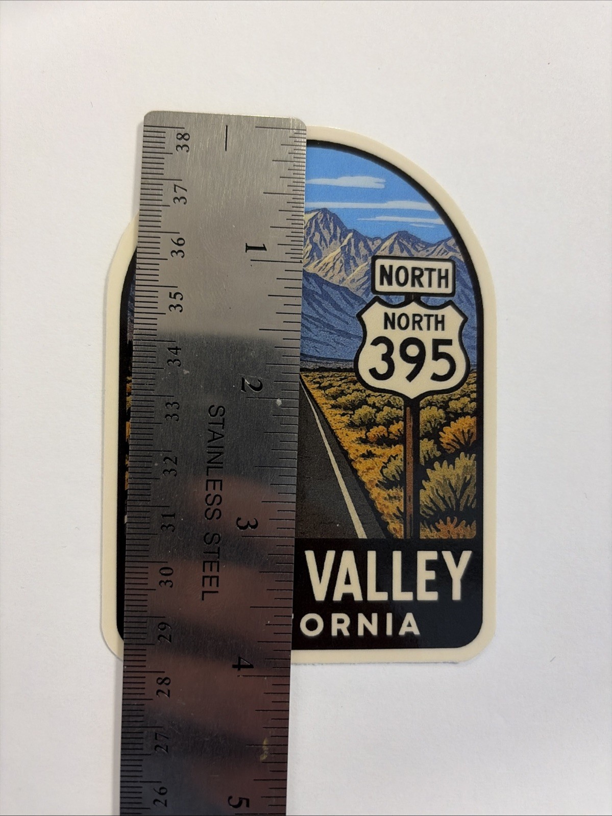 Owens Valley Eastern Sierra Nevada Mountains Highway 395 Sticker