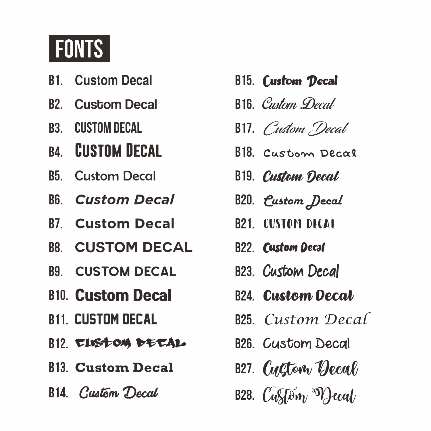 Custom Iron On Decals For T-Shirts – Personalized Heat Transfer Vinyl Decals