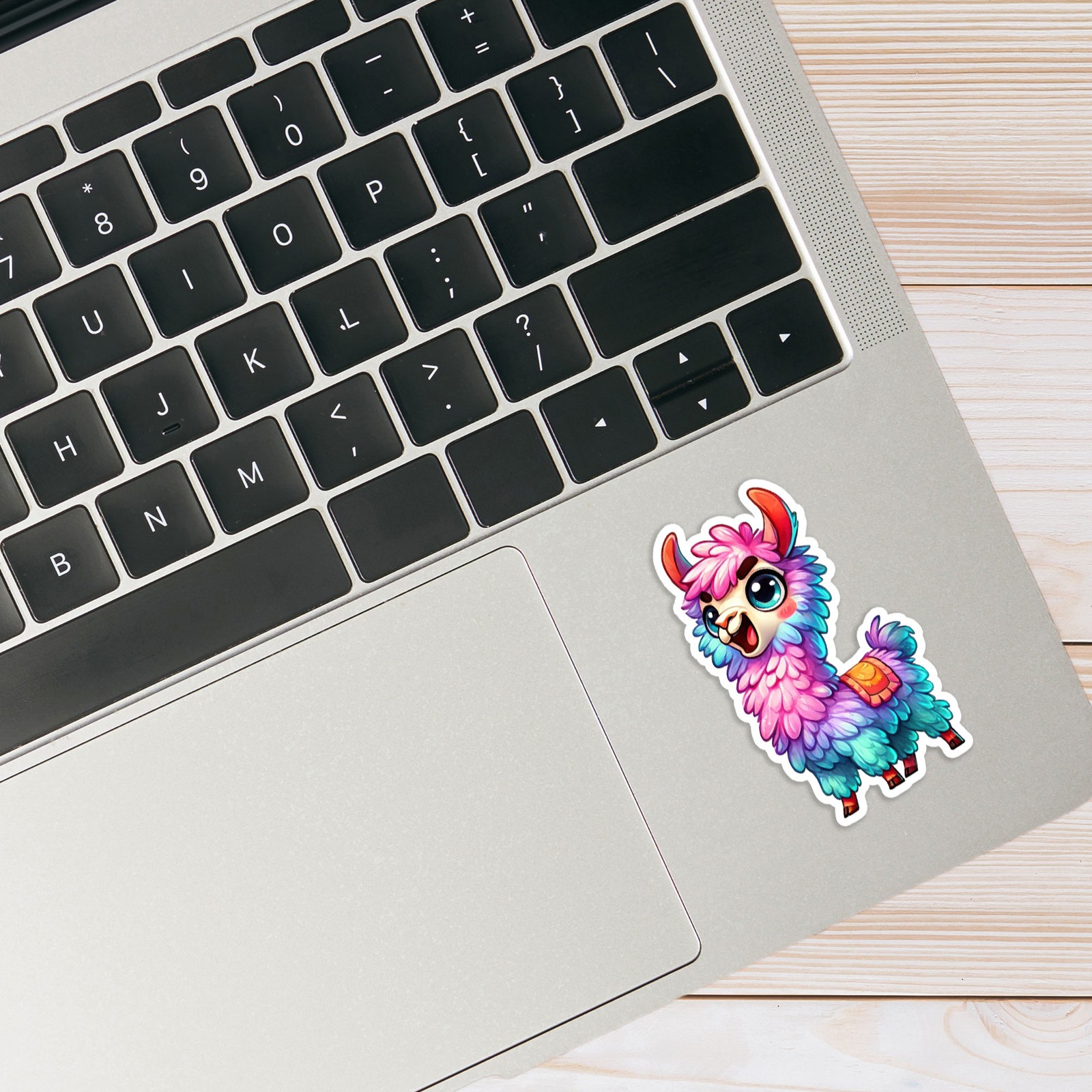 Colorful Llama – Vinyl Decal Sticker – Car Window Laptop – #518