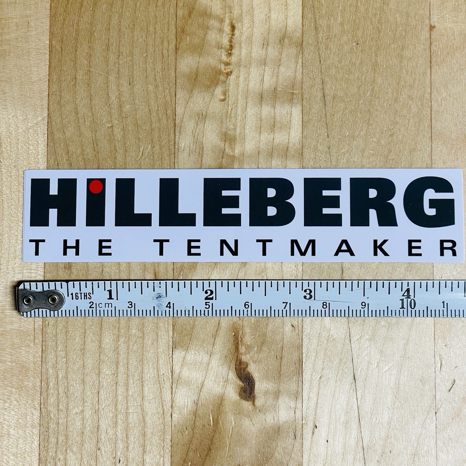 Hilleberg Tentmaker Sweden 4.5" Glossy Vinyl Outdoor Sticker Tent Camping Decal
