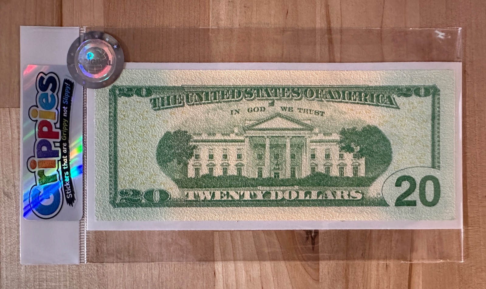 Money Sticker $100 Wall Poster and Floor Decal