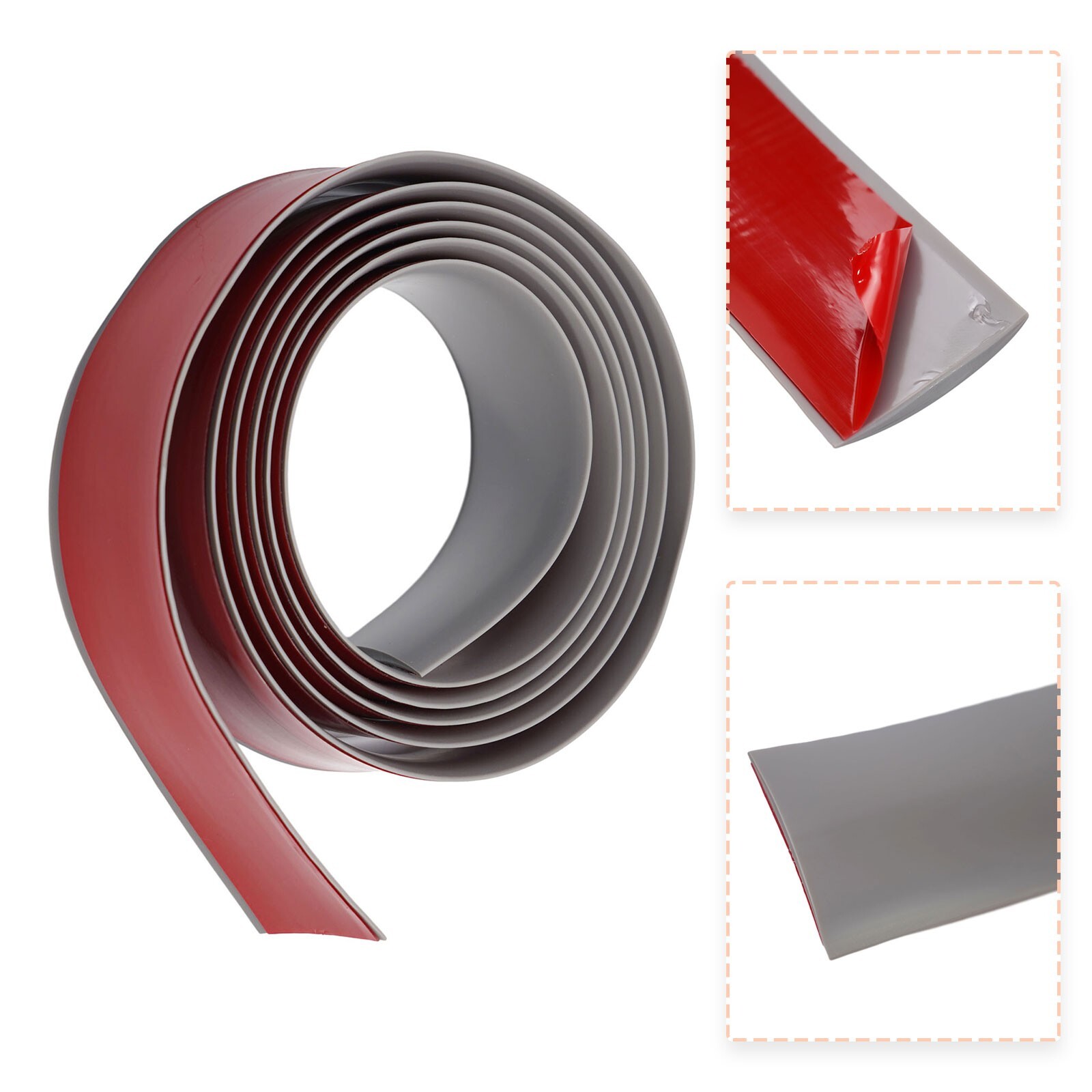 PVC Flat Floor Transition Strip Laminate Floor Edging Strips Door Divider Strips