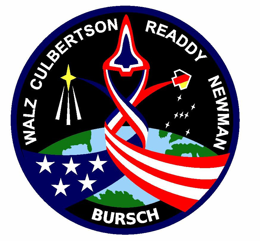 STS-51 Nasa Discovery Space Program decal Sticker M599