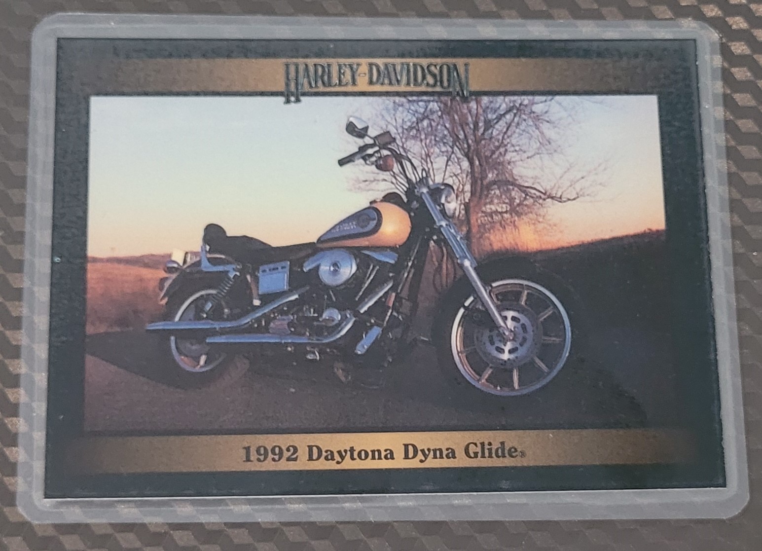 Harley Davidson Vintage Collectible Card Fridge/Locker/Cabinet Laminated Magnets