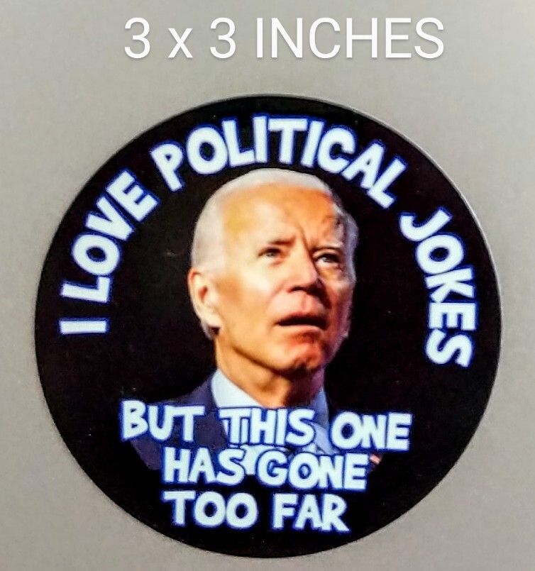 3" Biden Decal Political Joke Vinyl Sticker FJB Brandon USA Political Humor MAGA