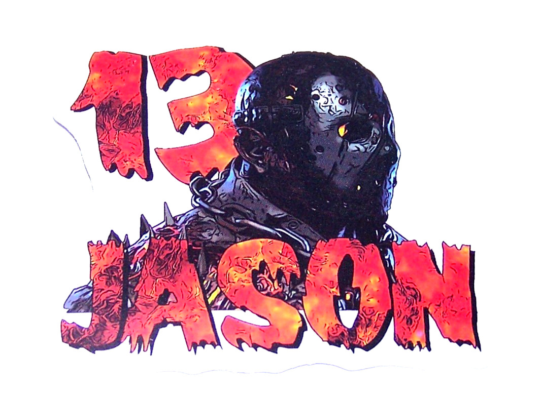 Friday the 13th – Cut Sticker Decal Movie Horror Film JASON VORHEES