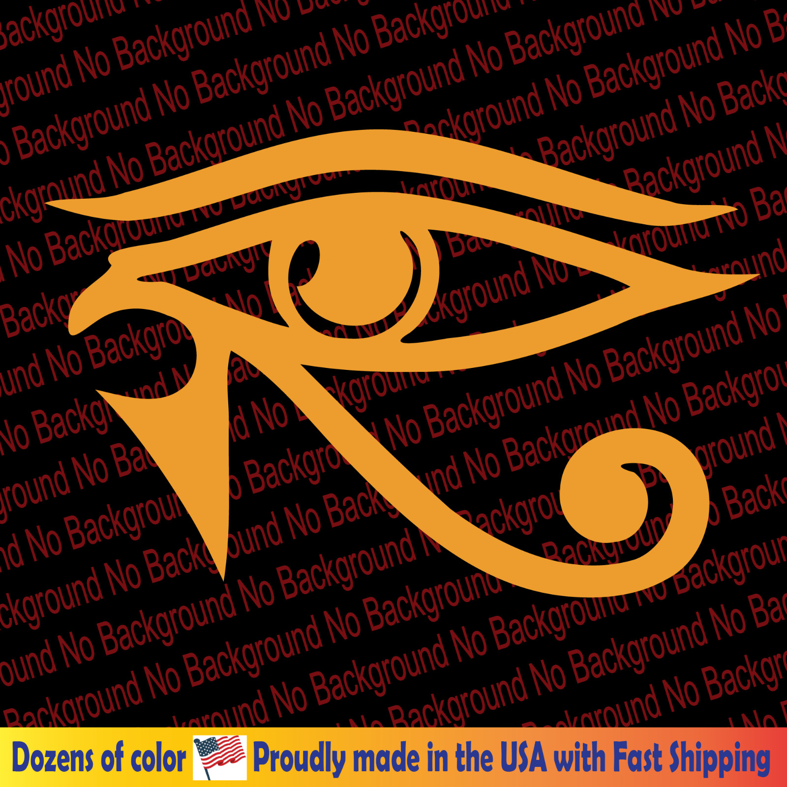 Eye of Horus Wedjat Vinyl Decal Die Cut Sticker Egyptian Ancient Symbol FY174A