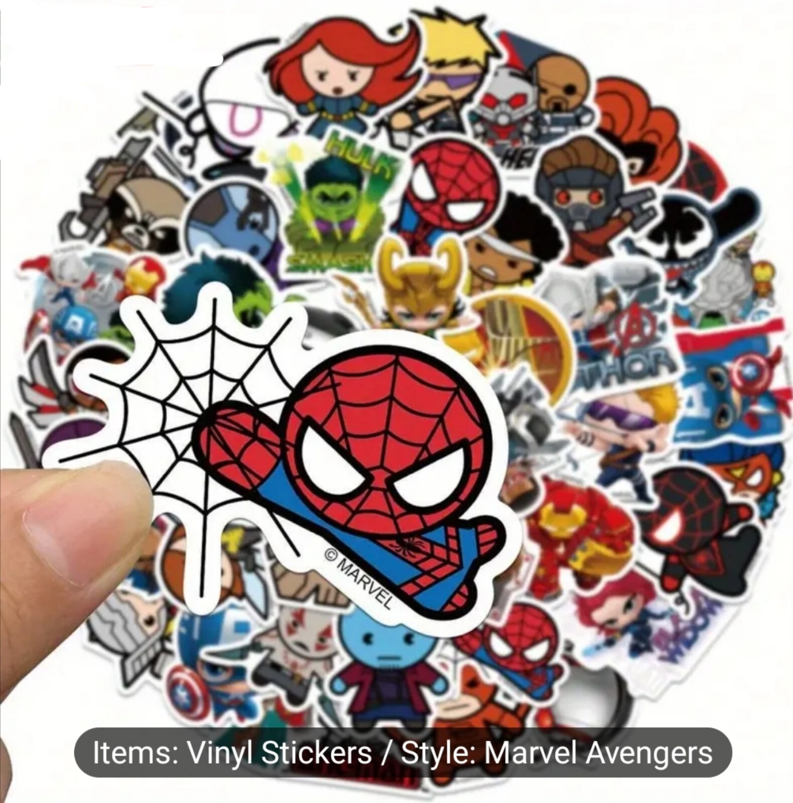 10 PCS Cartoon Marvel Avengers Guardians of the Galaxy Stickers BRAND NEW