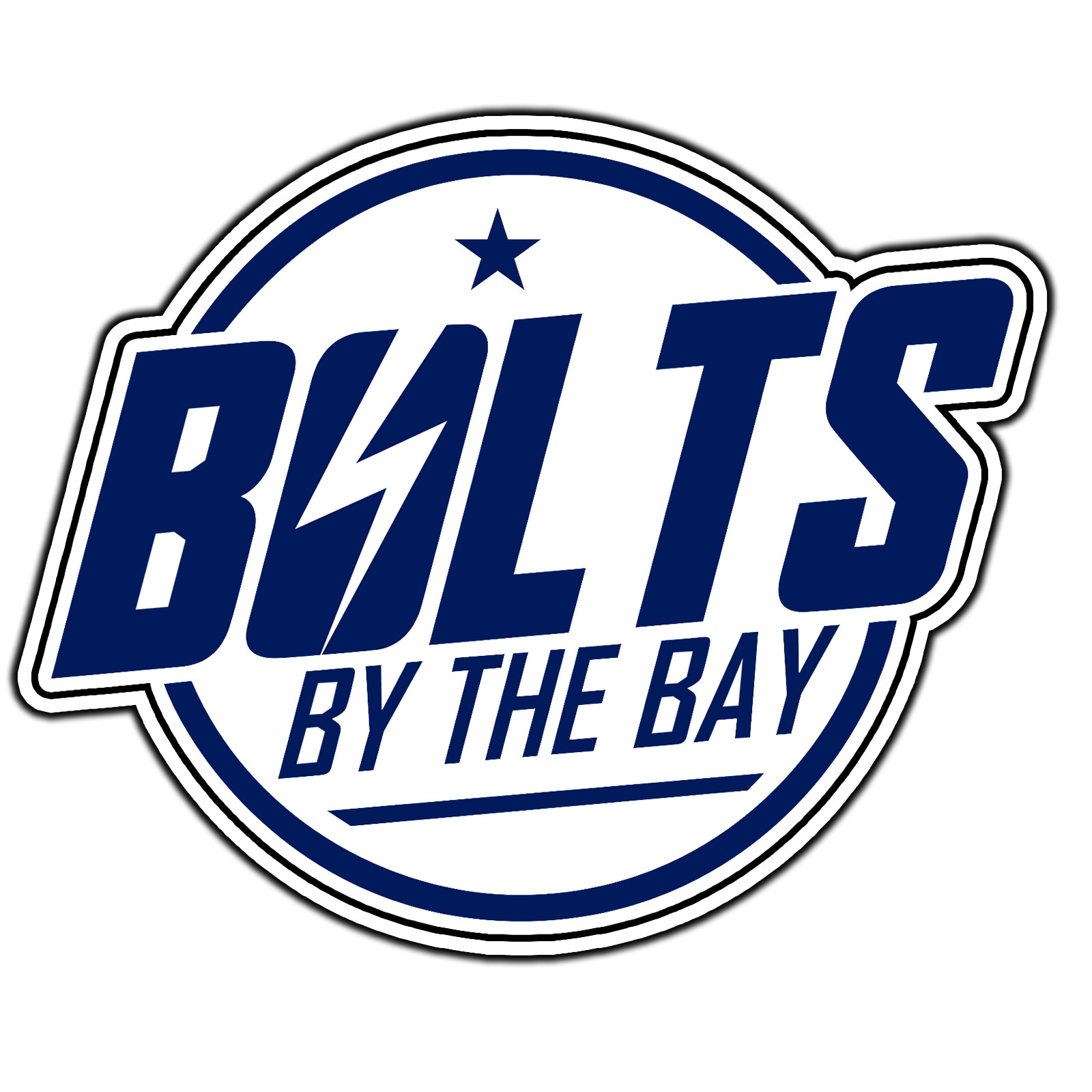 Tampa Bay Lightning Bolts By The Bay #6 Hockey Sticker Waterproof Vinyl Decal