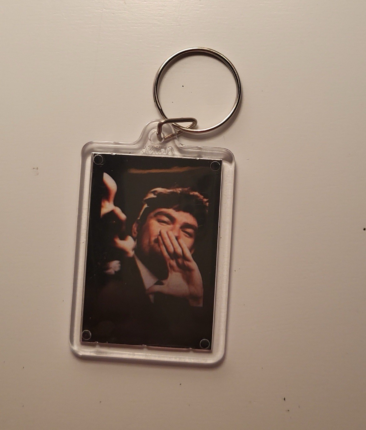 AMERICA FIRST NICK FUENTES KEYCHAIN AMERICAN WANGHAF CONSERVATIVE 1.75”x2.25🇺🇸