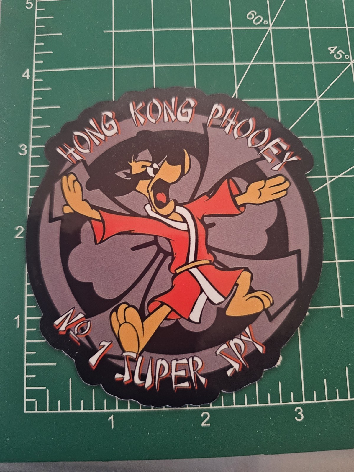 Hong Kong Phoey #1 Super Spy Sticker