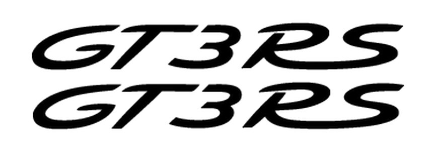 Porsche GT3 RS Decal Set – High-Quality Vinyl Stickers (Non-OEM) for 911 GT3 RS