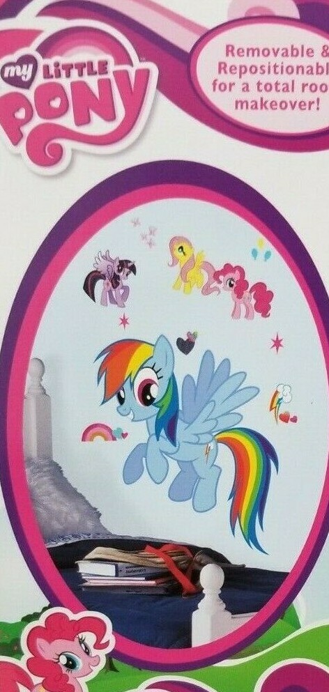 My Little Pony Mega Pack Giant Wall Decals NIP