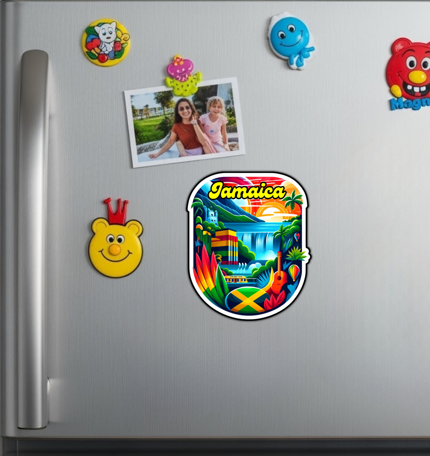 Jamaica Fridge Magnet or Laptop Sticker