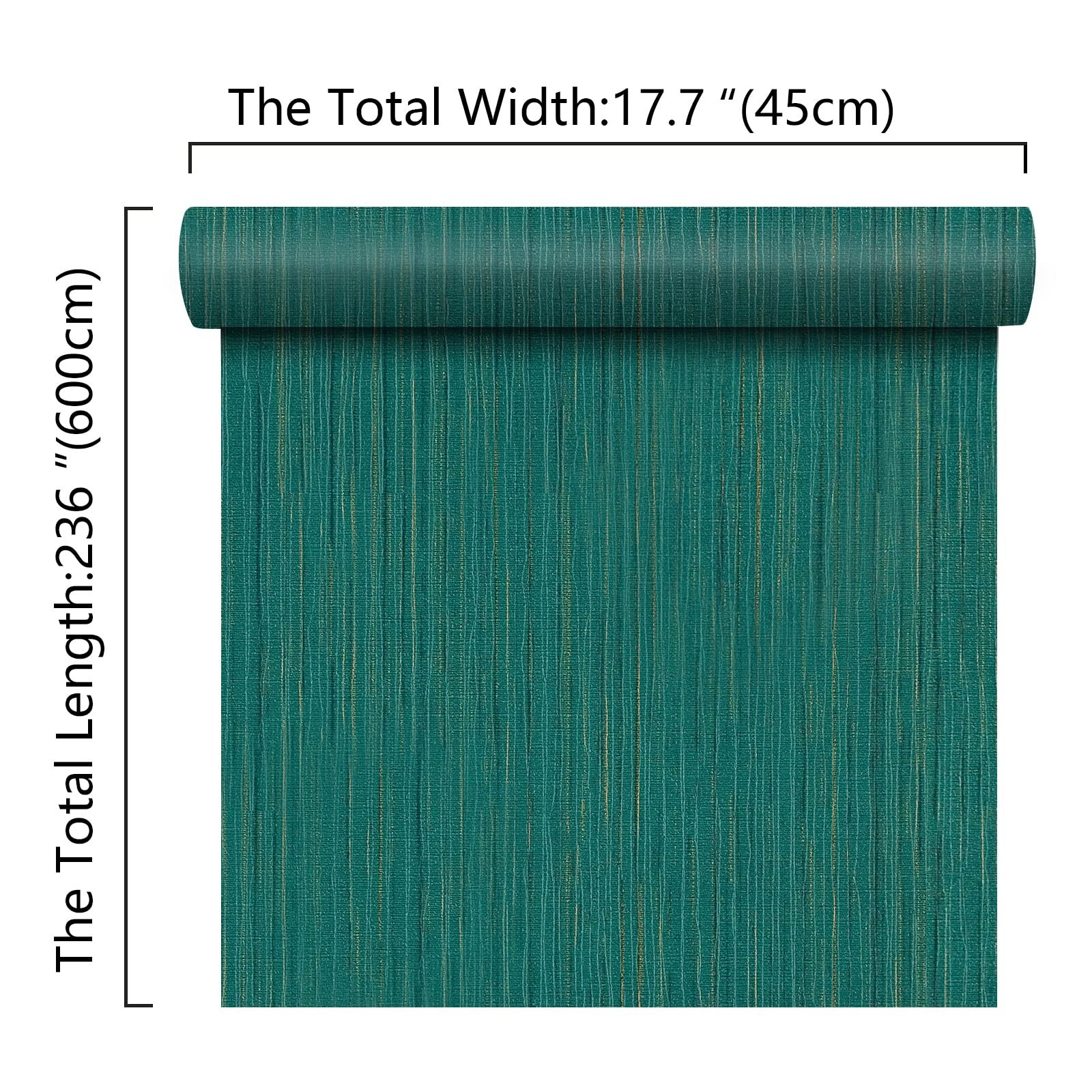 Grasscloth Peel and Stick Wallpaper Green Grass Cloth Fabric Wall Paper Textu…