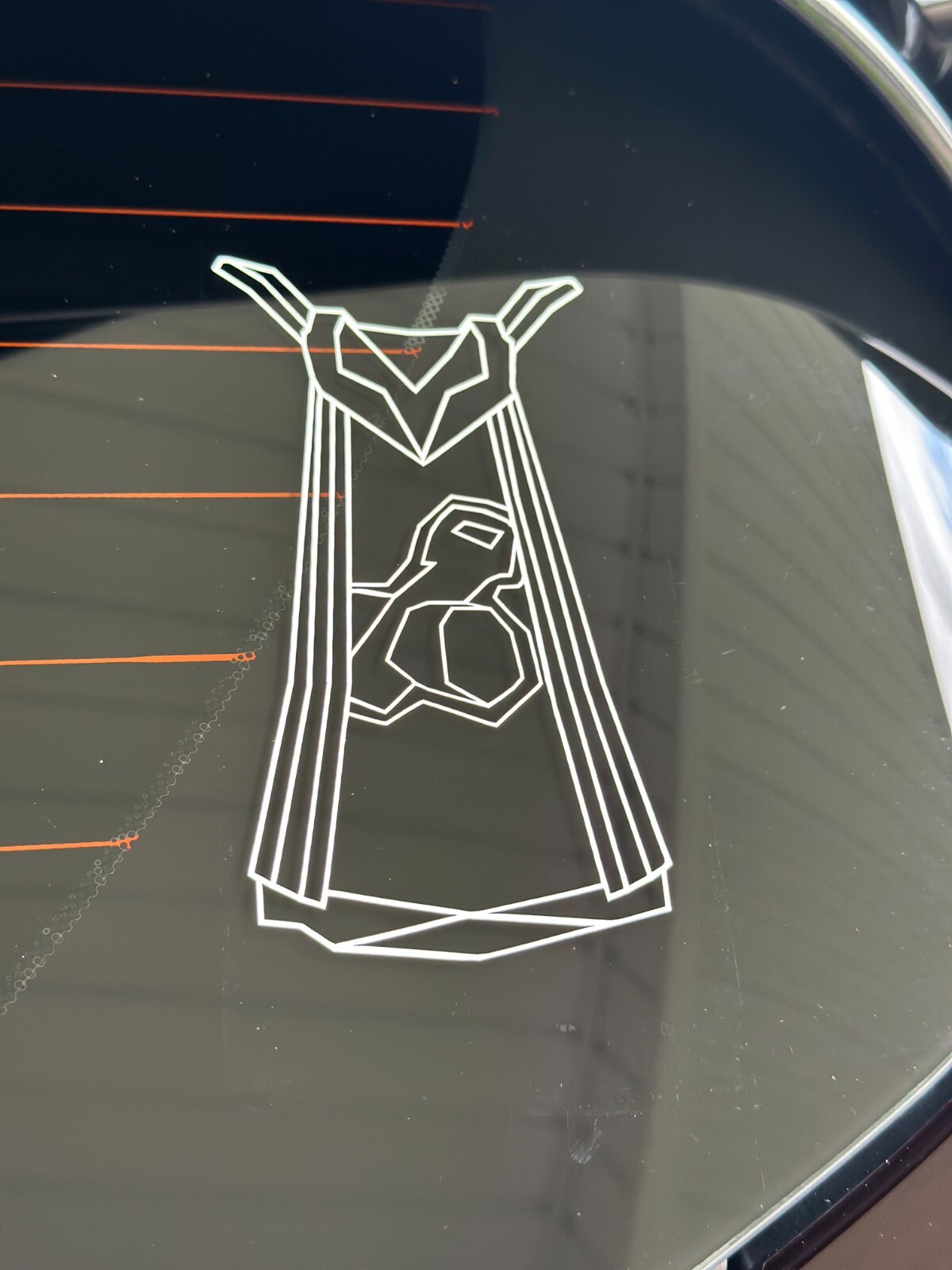 Skill Cape Vinyl Window Decal – Old School Runescape ALL SKILLS AVALIBLE 2.6"x5"