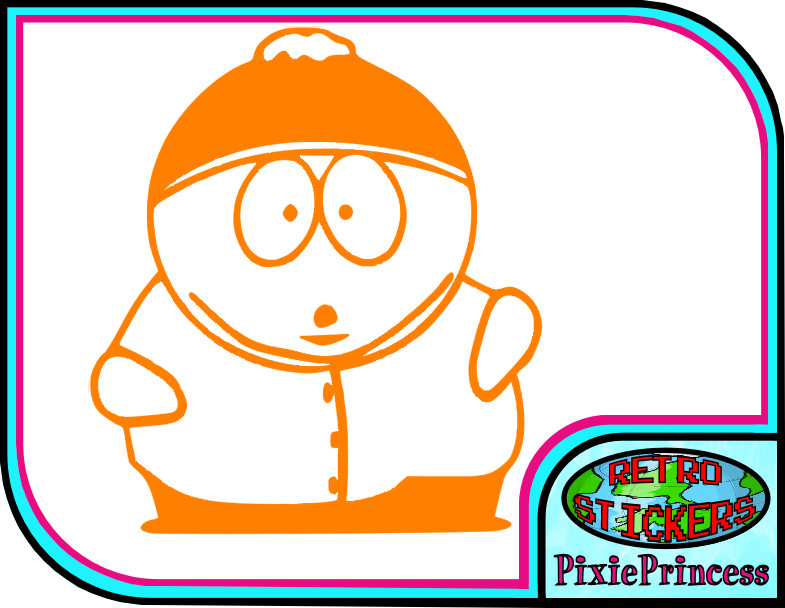 South Park Cartman Funny A Vinyl Sticker Truck Car Bike Wall Art Window Cartoon