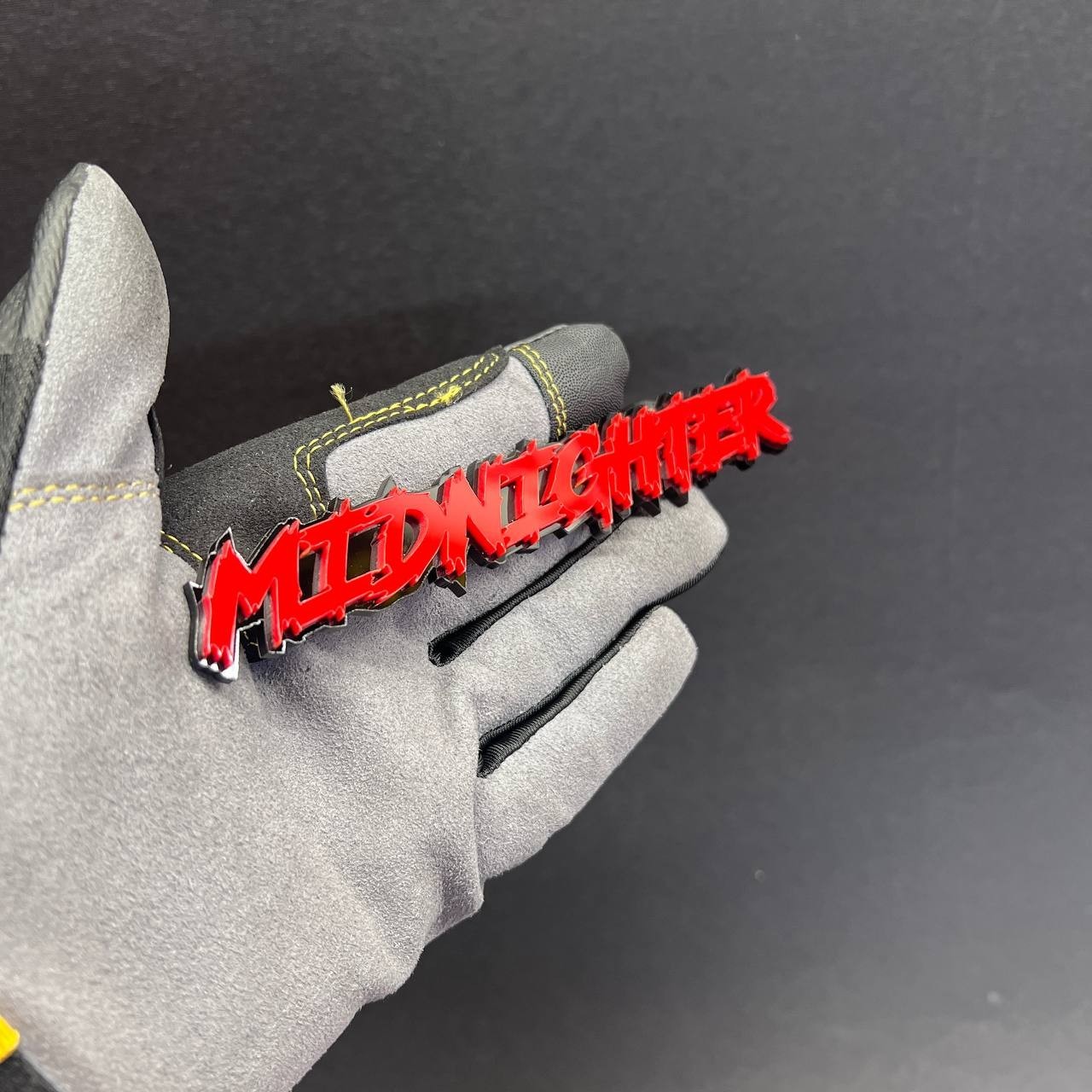 Midnighter 3D Car Badge Fender Emblem – Grille Holder Acrylic Car Decal 1PC