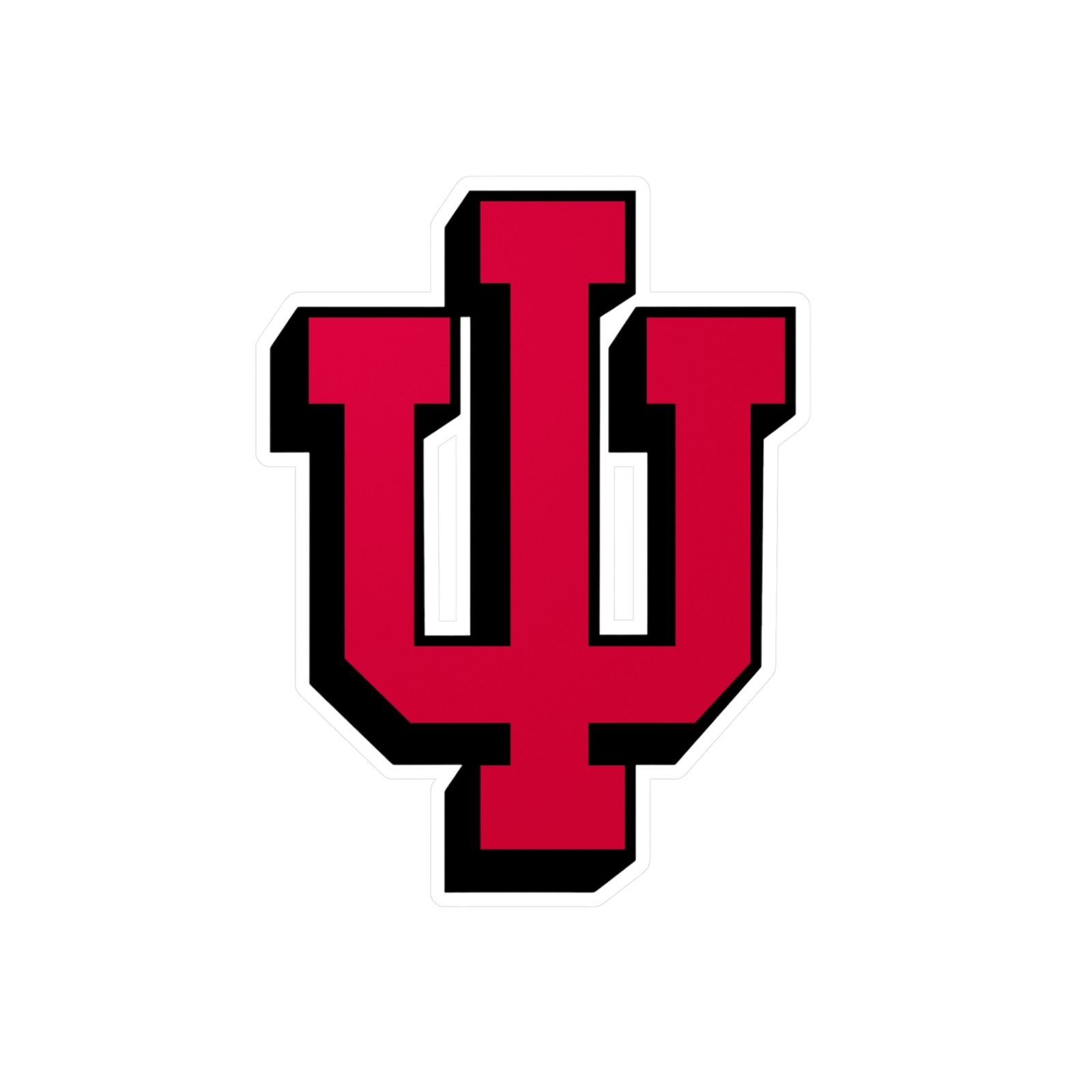 Indiana University Kiss-Cut Vinyl Decals, Laptop, Cell, Car, Locker