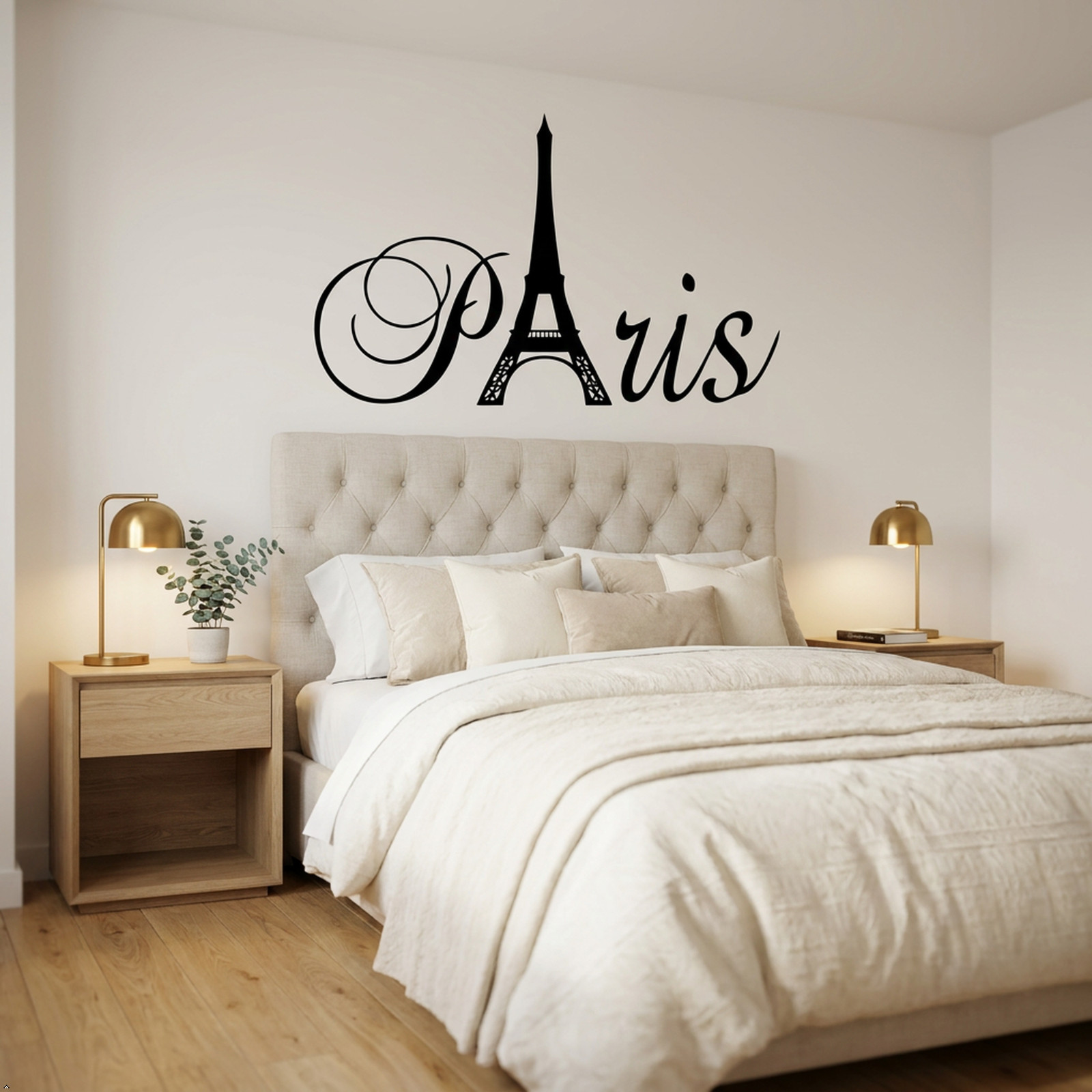 Paris Tower Girls Room Home Quote Vinyl Wall Decal Decor Art Sticker Decals