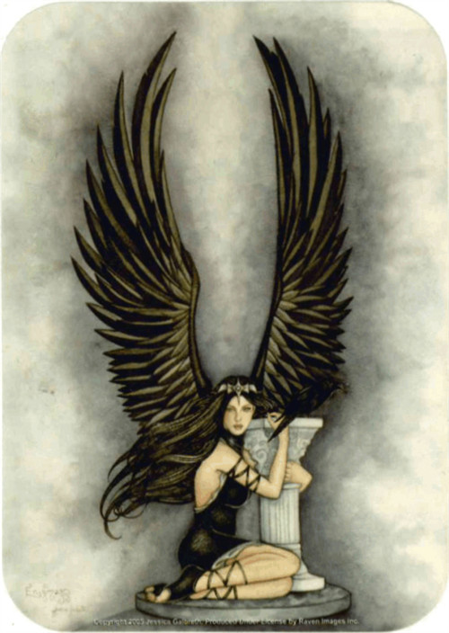Jessica Galbreth – Enigma Fairy Sticker – 2 1/2" X 3 3/4"