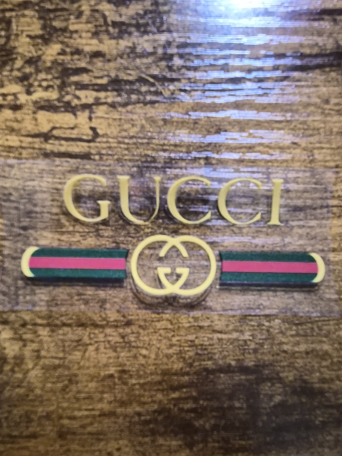 G LOGO High Quality UV DTF Decal Sticker waterproof USA NOT VINYL