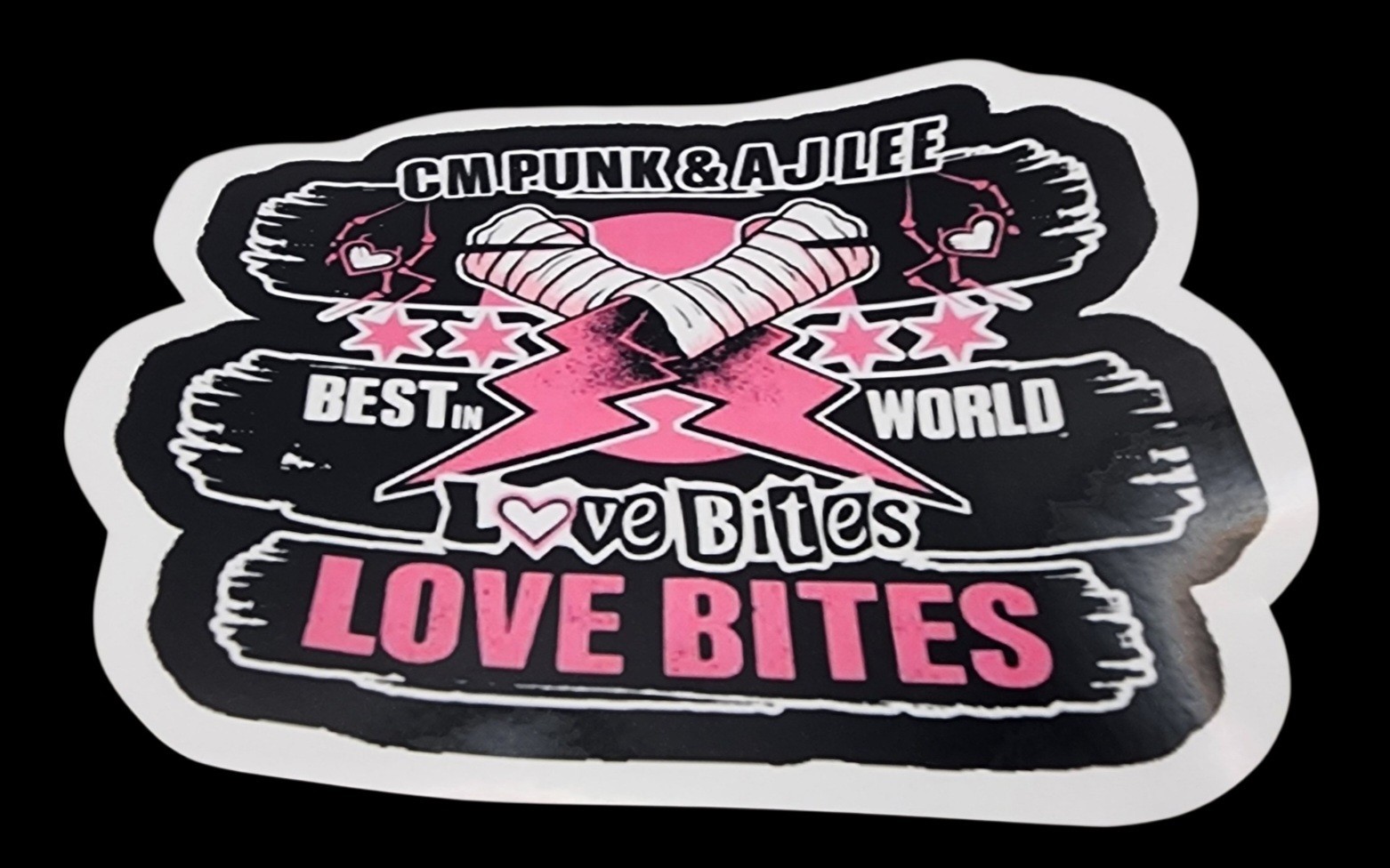 Female Wrestler Waterproof Car Decal Laptop Vinyl Sticker Large
