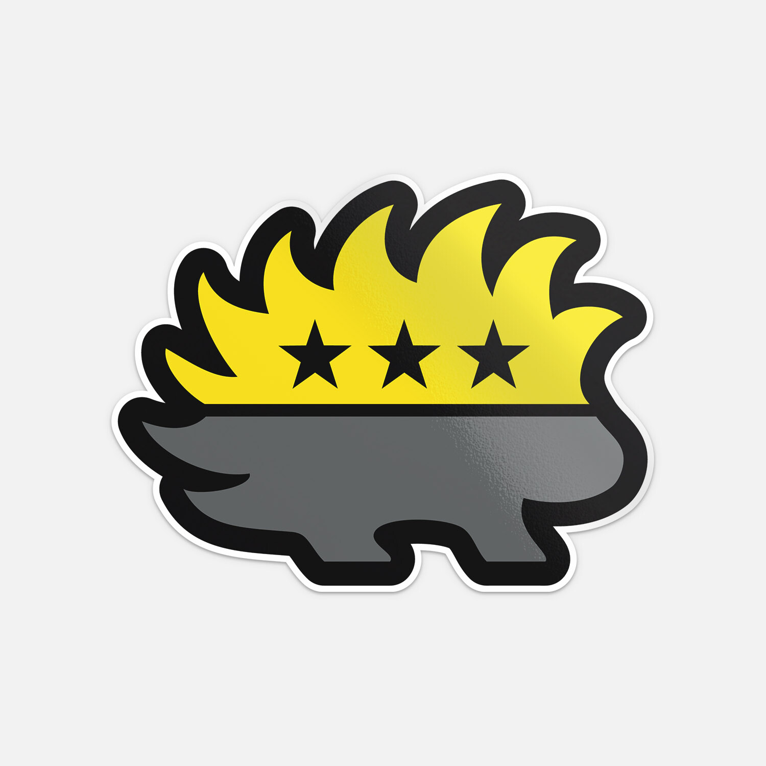 AnCap Libertarian Porcupine Car Bumper Vinyl Sticker Decal
