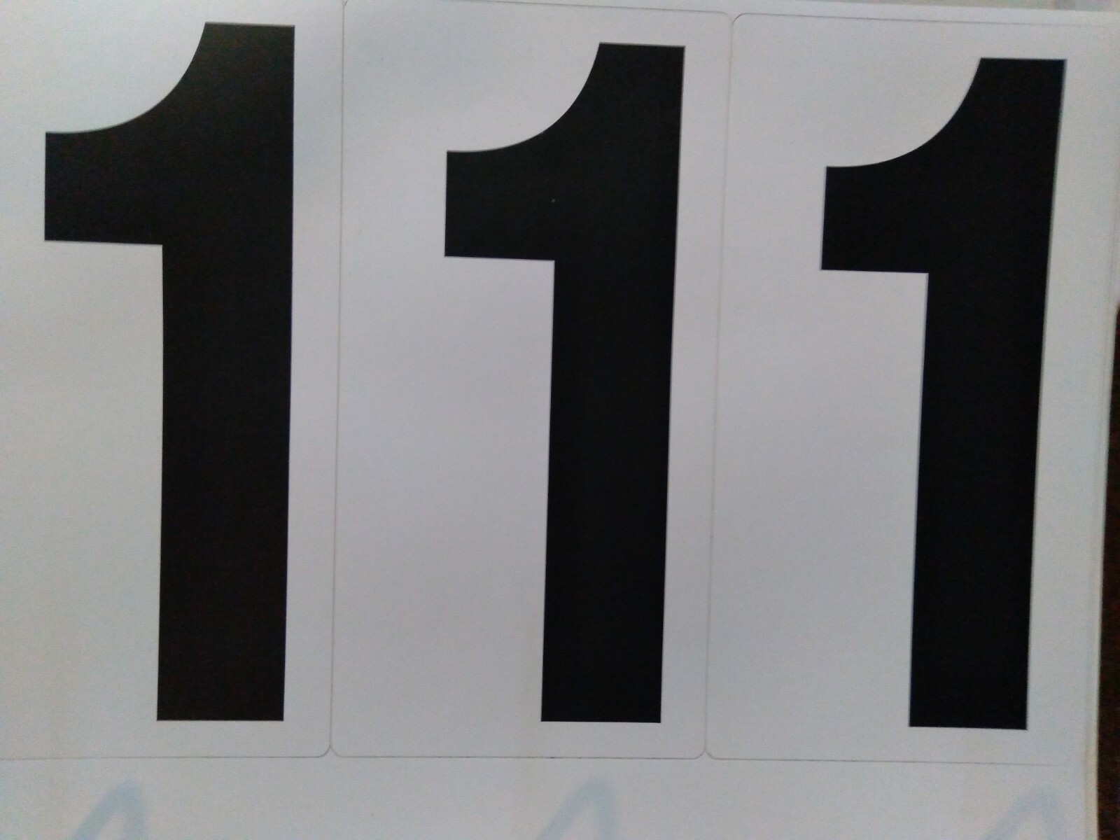5" Set of Digits Numeral Mailbox Home Locker House Numbers Vinyl Stickers Decals