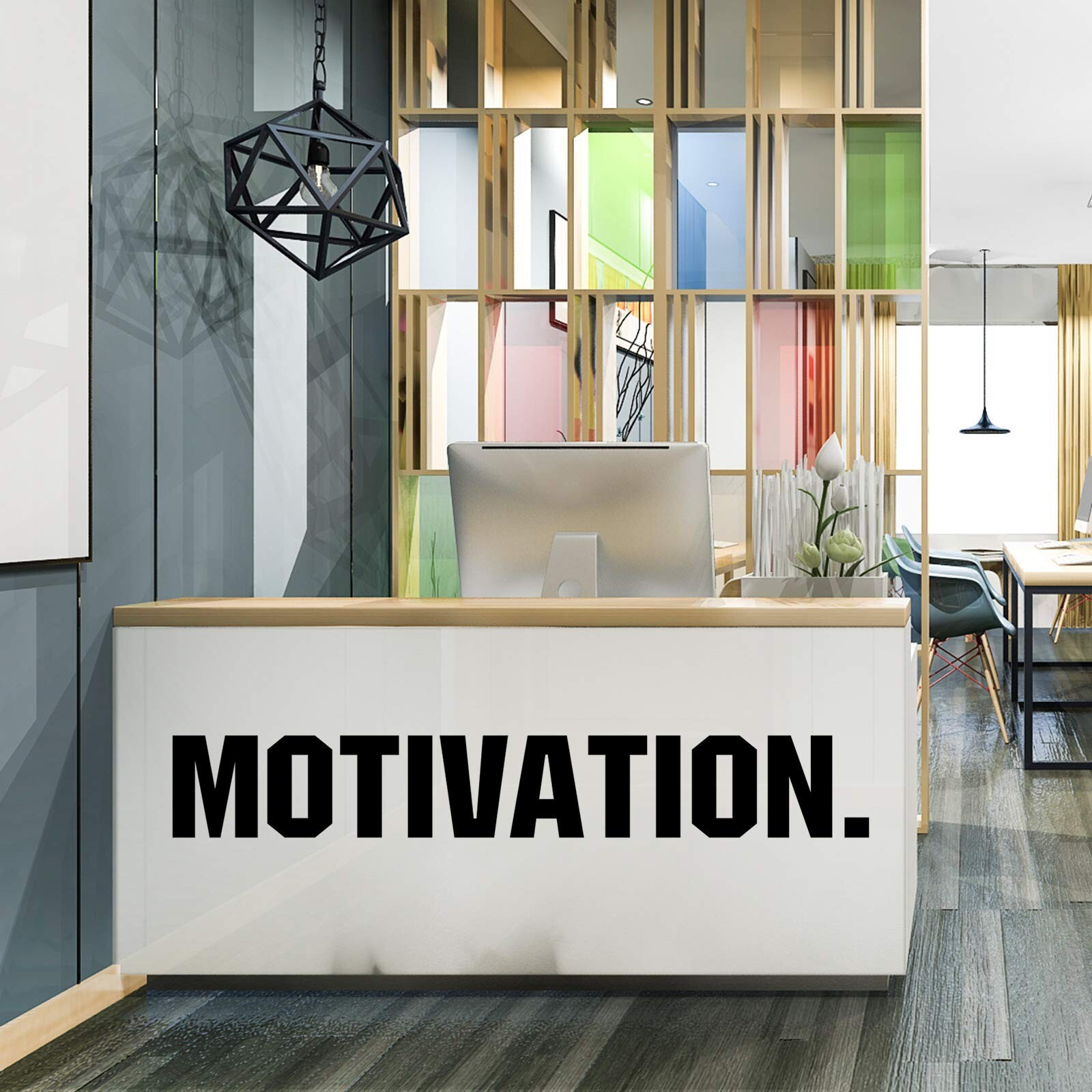 4 Pieces Gym Wall Decal Motivation Vinyl Wall Decals Be Stronger Than Your Ex…