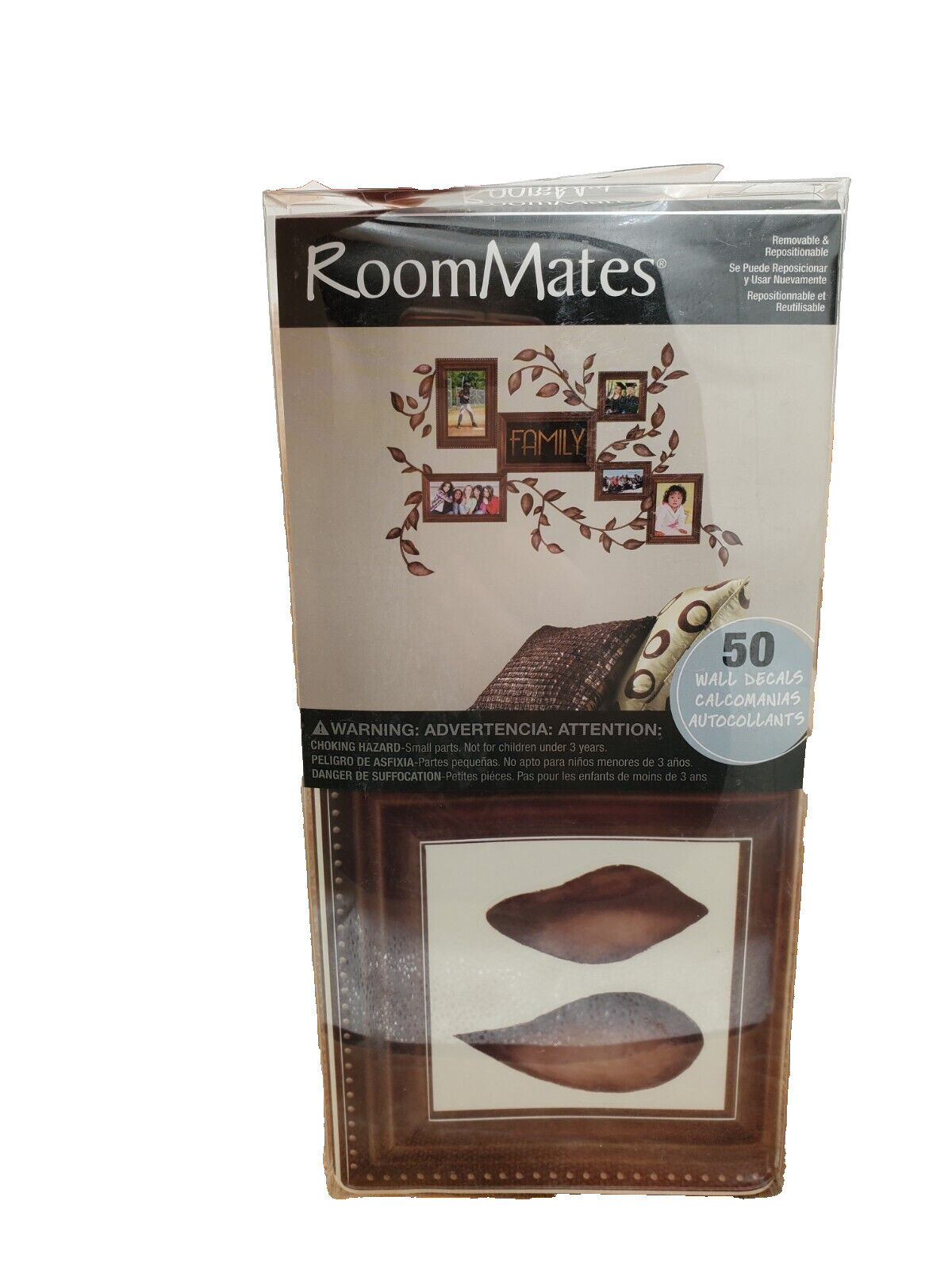 RoomMates Removable & Repositionable 50 Wall Decals – New