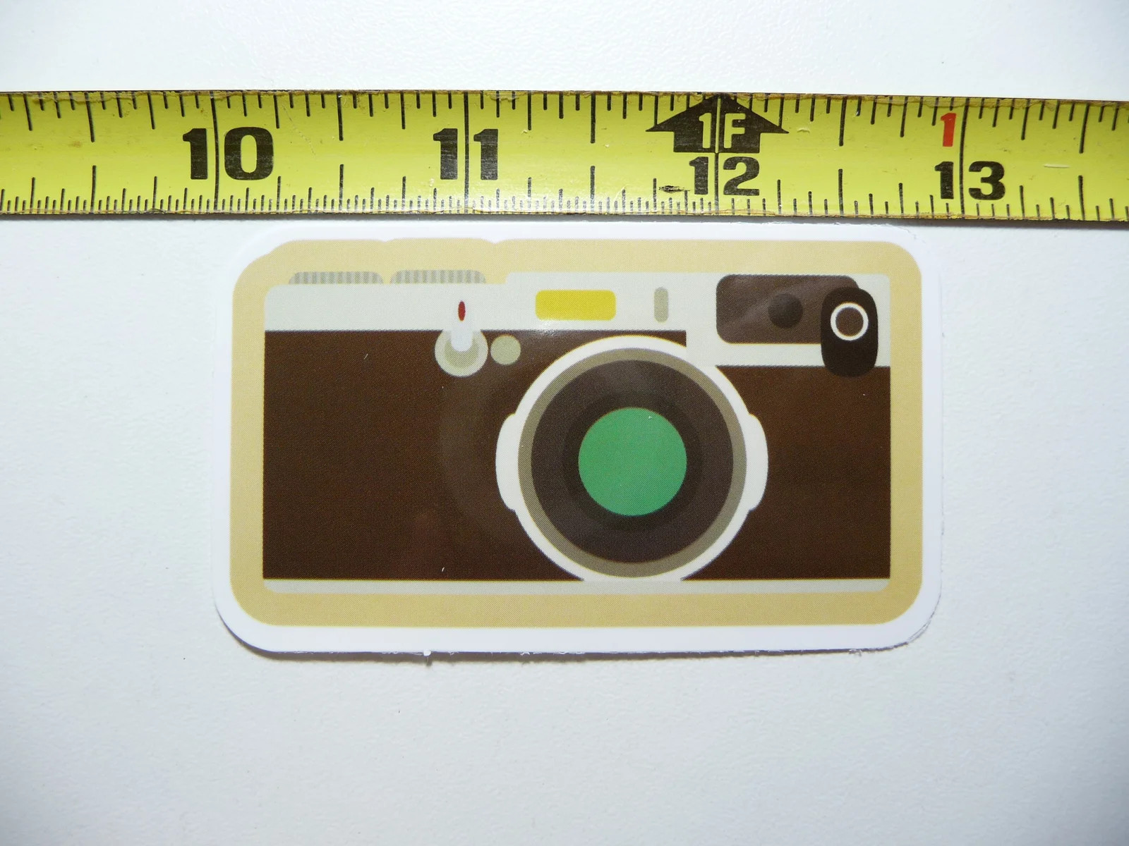 CLASSIC CAMERAL ROLL FILM SMALL STICKER DECAL TRAVEL VACATION ON HOLIDAY