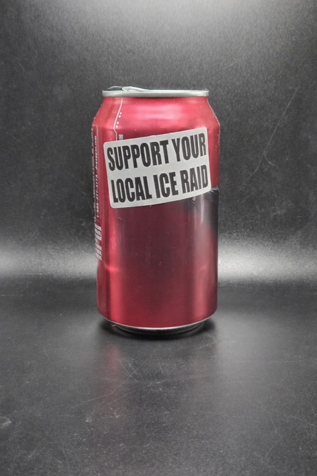 SUPPORT YOUR LOCAL ICE RAID 25-500 bulk pack stickers decals label stand with