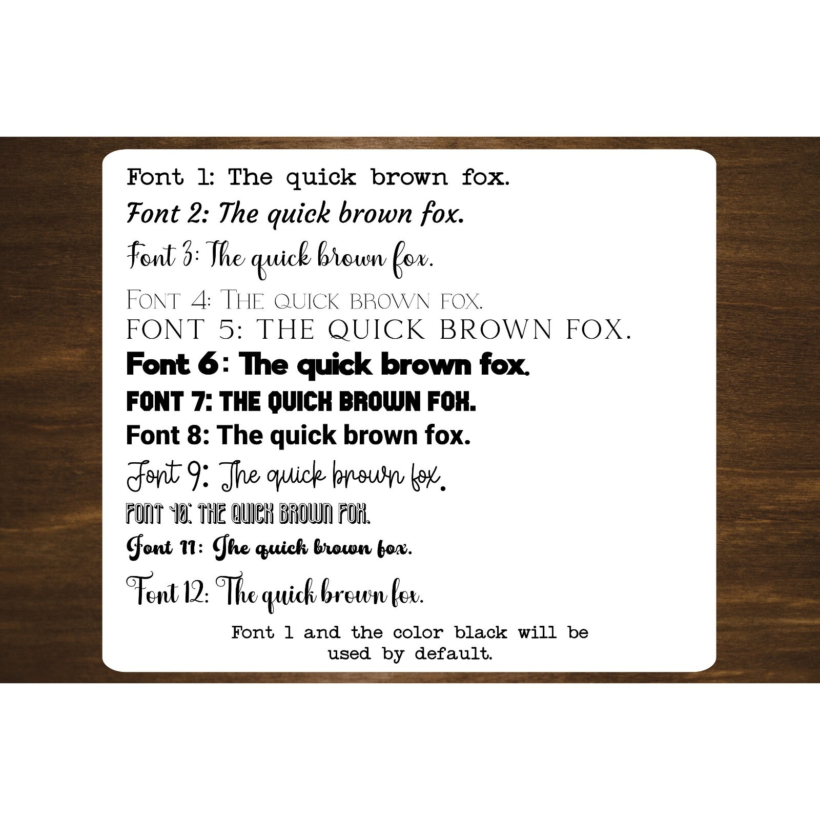 Large Custom Text Sticker Sheet for Planners, Journals, and Notebooks